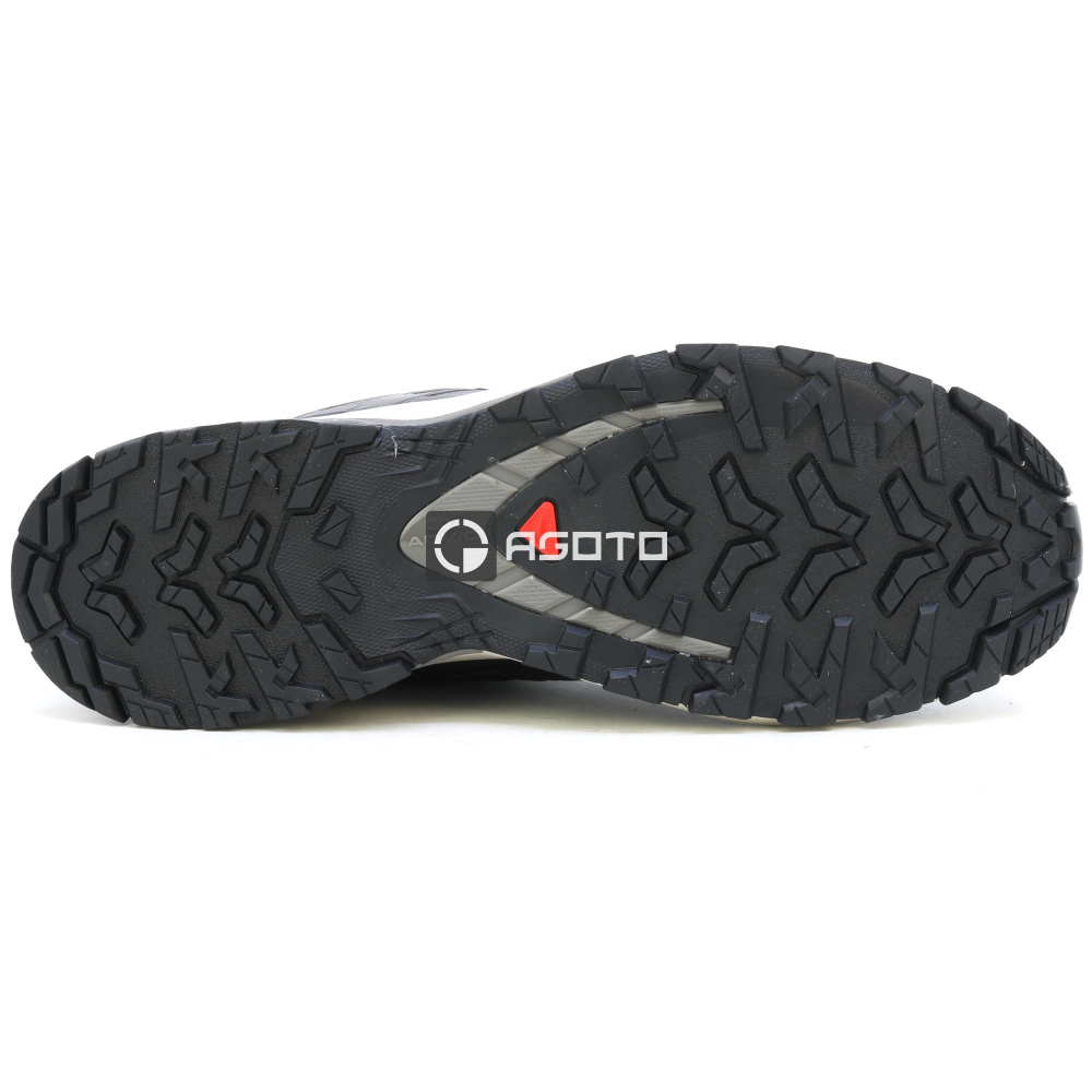 szczegóły SALOMON XA PRO 3D V9 czarne męskie lekkie buty outdoorowe, które oddychają