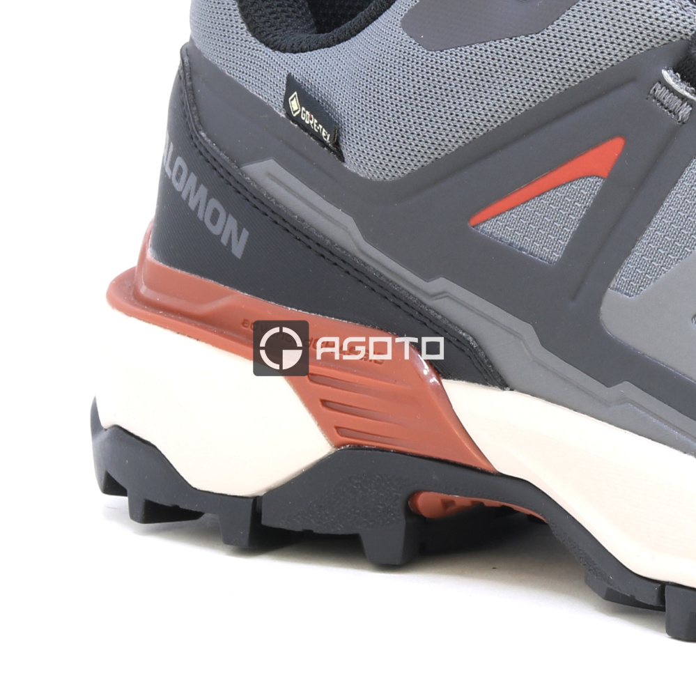 szczegóły SALOMON X ULTRA 360 GTX szare męskie buty outdoorowe z membraną Gore-Tex®