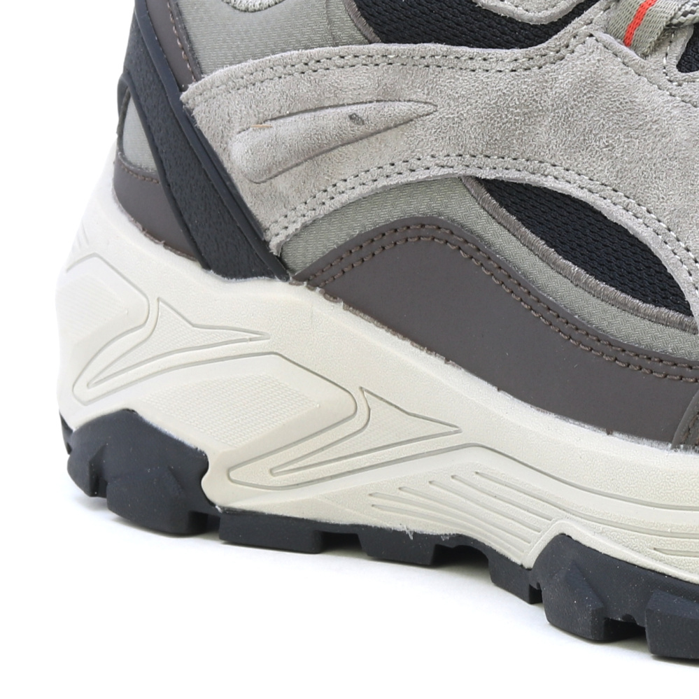 szczegóły HUMTTO Eliot czarne męskie skórzane buty outdoorowe, membrana Humtto-Tex