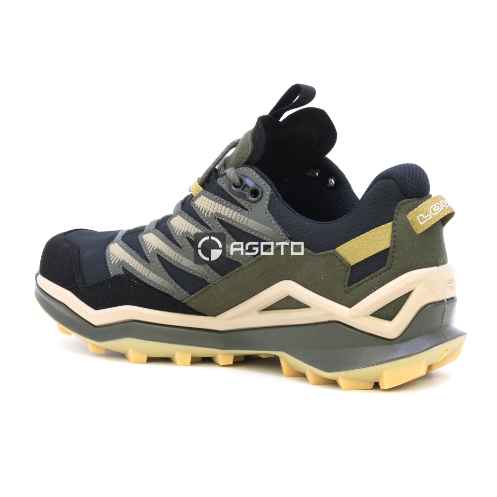 szczegóły LOWA MADDOX PRO GTX LO oliwkowe męskie buty outdoorowe z membraną Gore-Tex®