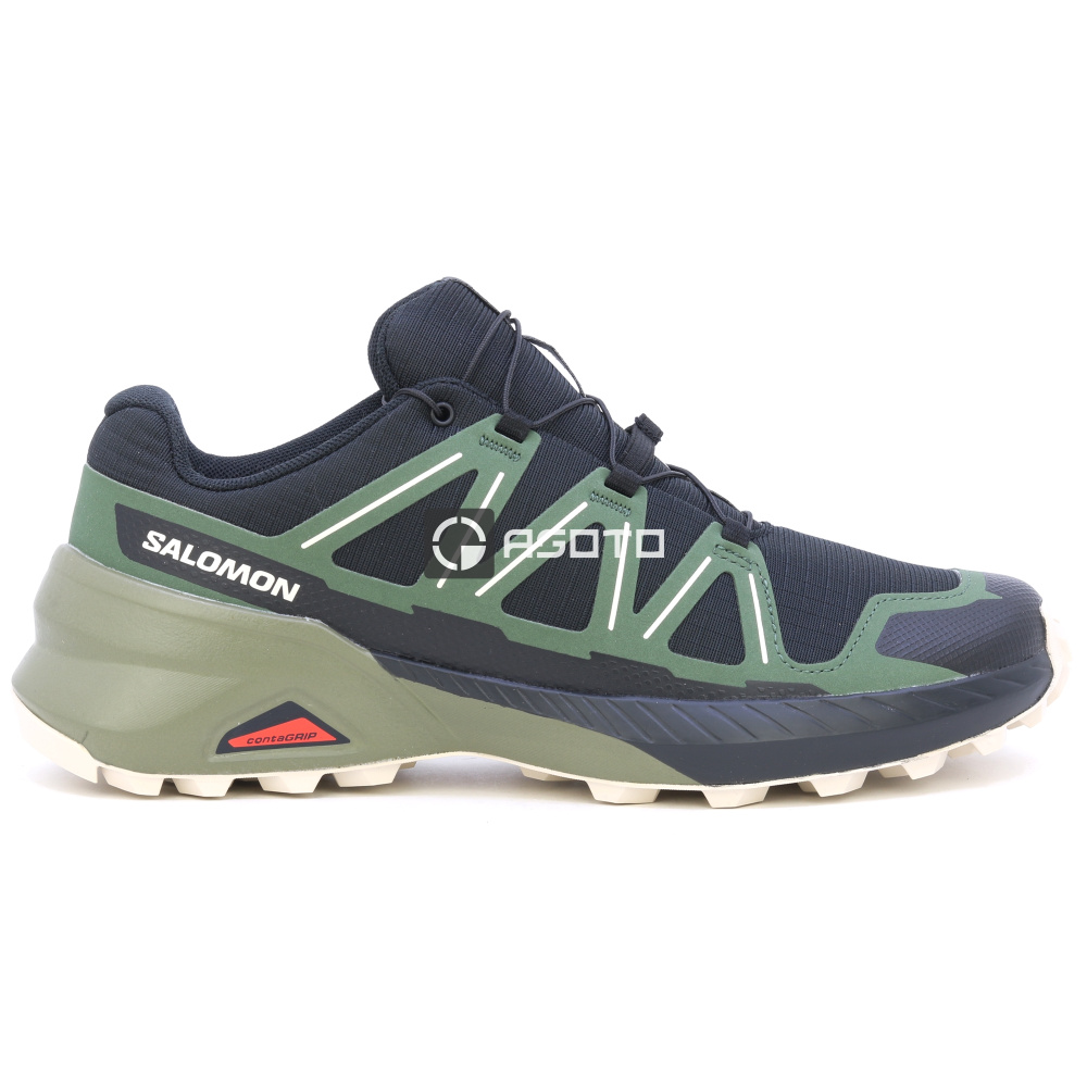 szczegóły SALOMON Speedcross Peak Black czarne męskie buty outdoorowe