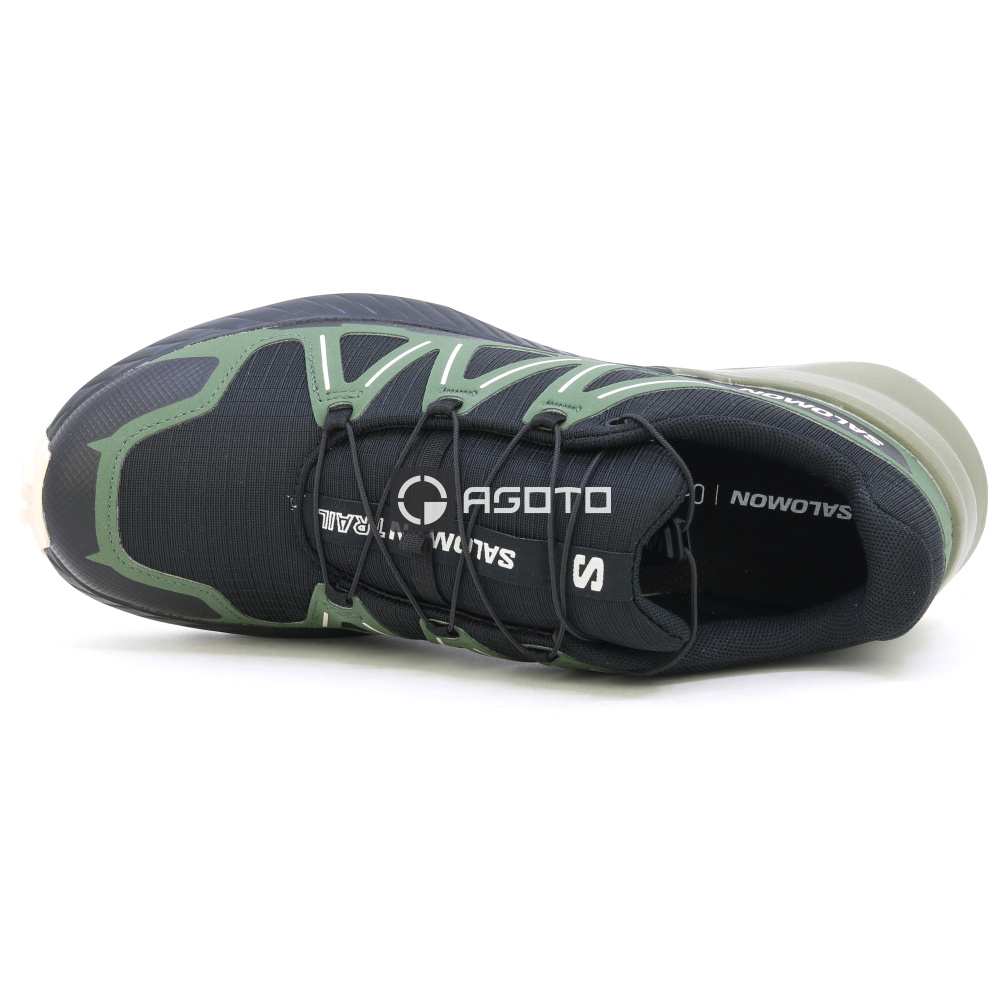 szczegóły SALOMON Speedcross Peak Black czarne męskie buty outdoorowe