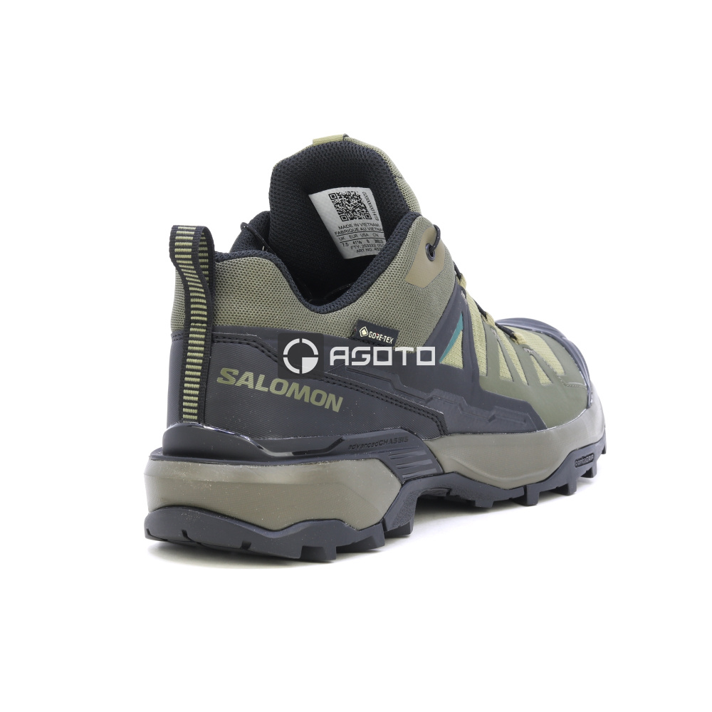 szczegóły SALOMON X ULTRA 360 GTX oliwkowe męskie buty outdoorowe z membraną Gore-Tex