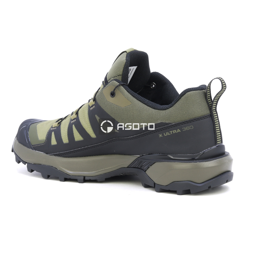 szczegóły SALOMON X ULTRA 360 GTX oliwkowe męskie buty outdoorowe z membraną Gore-Tex