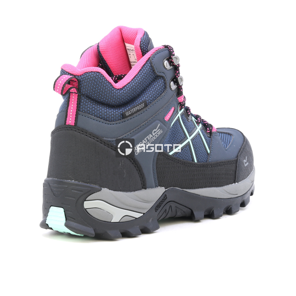szczegóły REGATTA Samaris Boot III niebieskie damskie buty outdoorowe z membraną Isotex