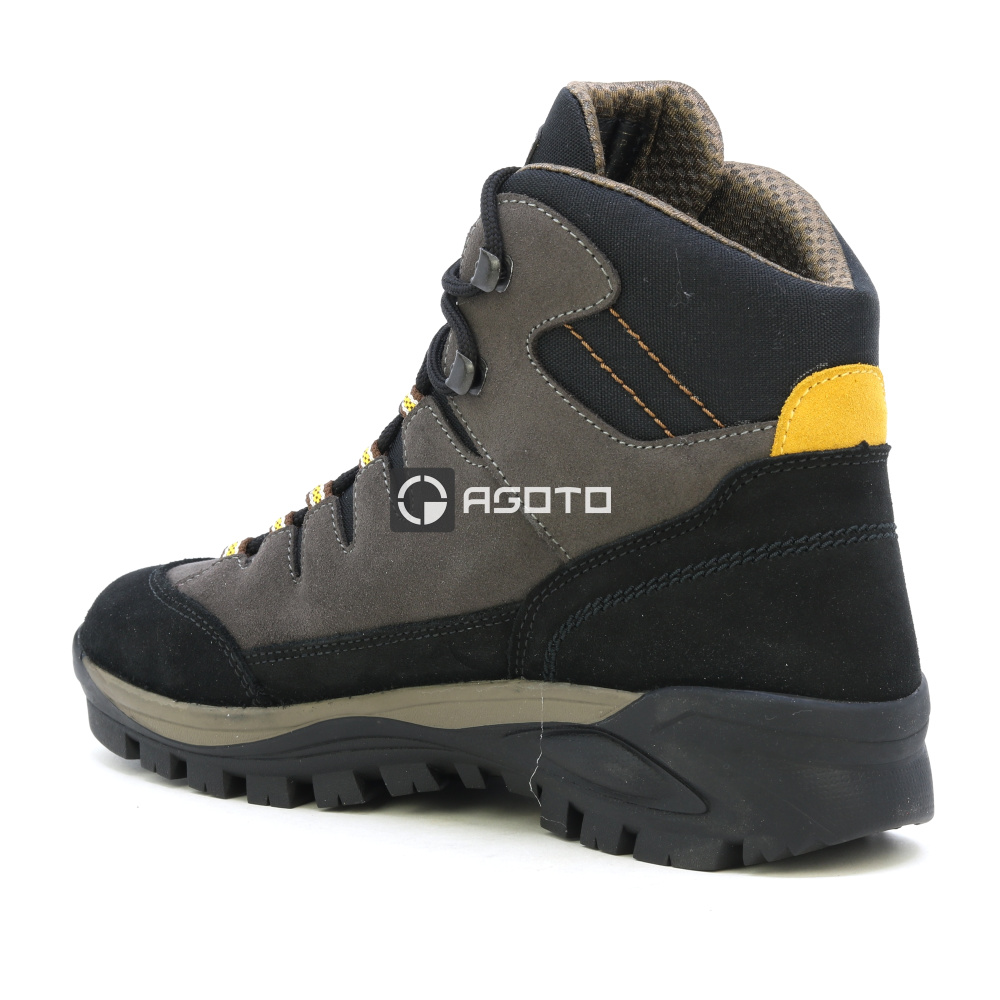 szczegóły OLANG Badia 896 brązowe męskie wygodne skórzane buty outdoorowe z membraną