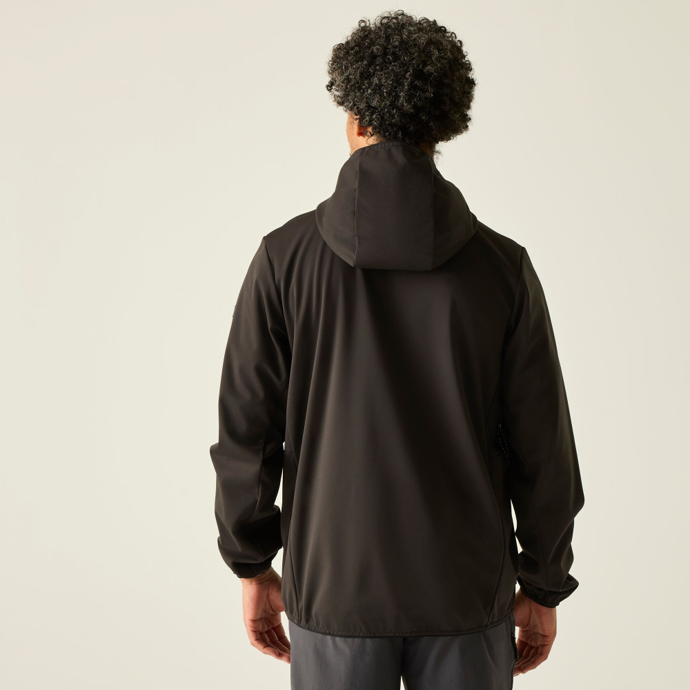 szczegóły REGATTA Highton F/Z Midlayer niebieska męska bluza outdoorowa całoroczna
