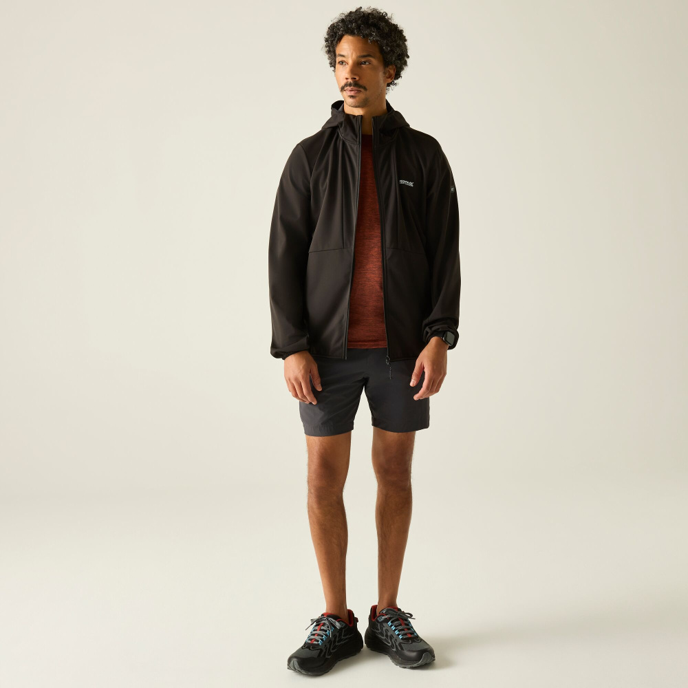 szczegóły REGATTA Highton F/Z Midlayer niebieska męska bluza outdoorowa całoroczna