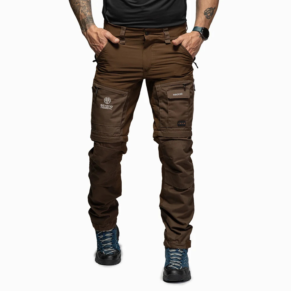 szczegóły Spodnie męskie outdoor Beyond Nordic Sweden Zip-Off Teflon EcoElite®