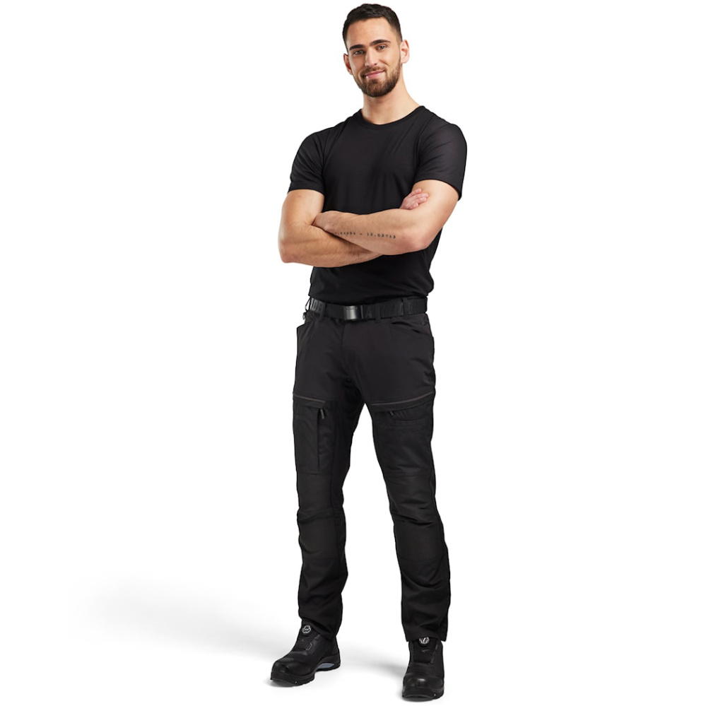 szczegóły Spodnie męskie BLAKLADER Sweden Stretch CORDURA®