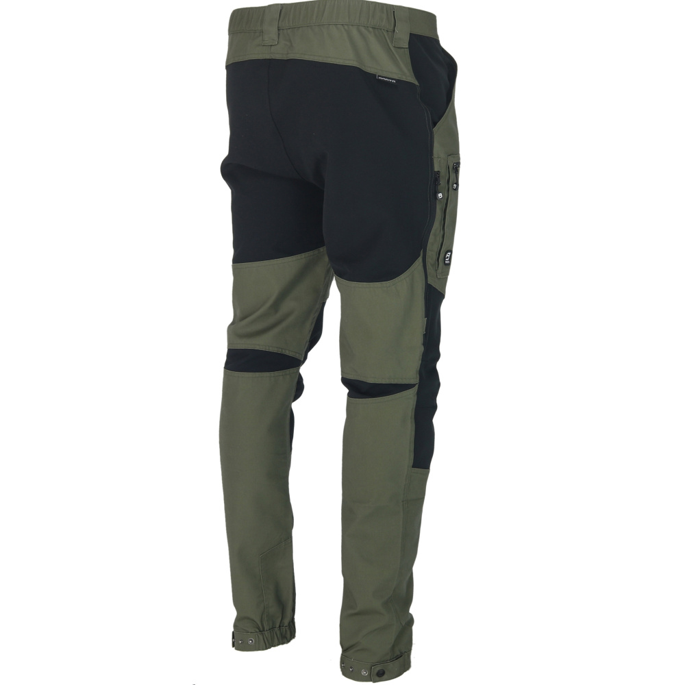 szczegóły Spodnie outdoorowe męskie Asoto Northsky Green WR water-resistant