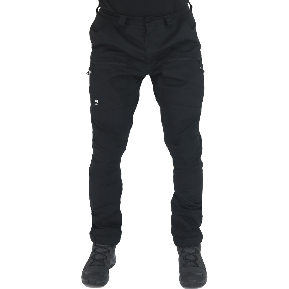 szczegóły Spodnie outdoorowe męskie Asoto Northsky Black WR water-resistant