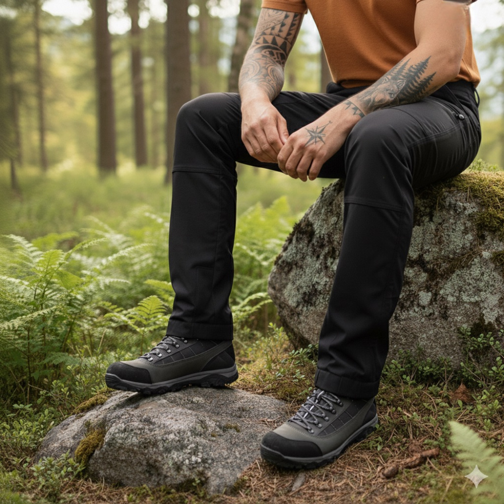 szczegóły Spodnie trekkingowe męskie Asoto Nordvik Extreme Pro WR Water Resistant