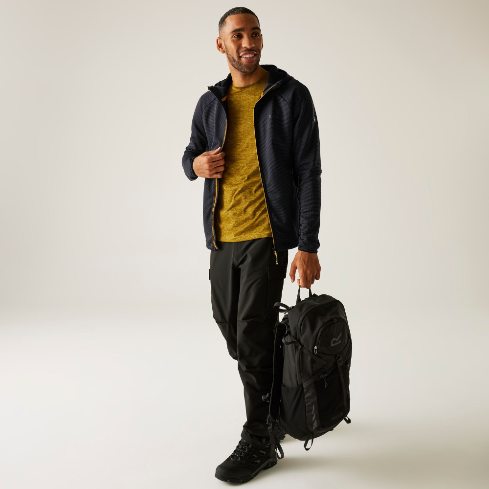 szczegóły REGATTA Everet szara męska funkcjonalna i elastyczna bluza outdoorowa nie tylko