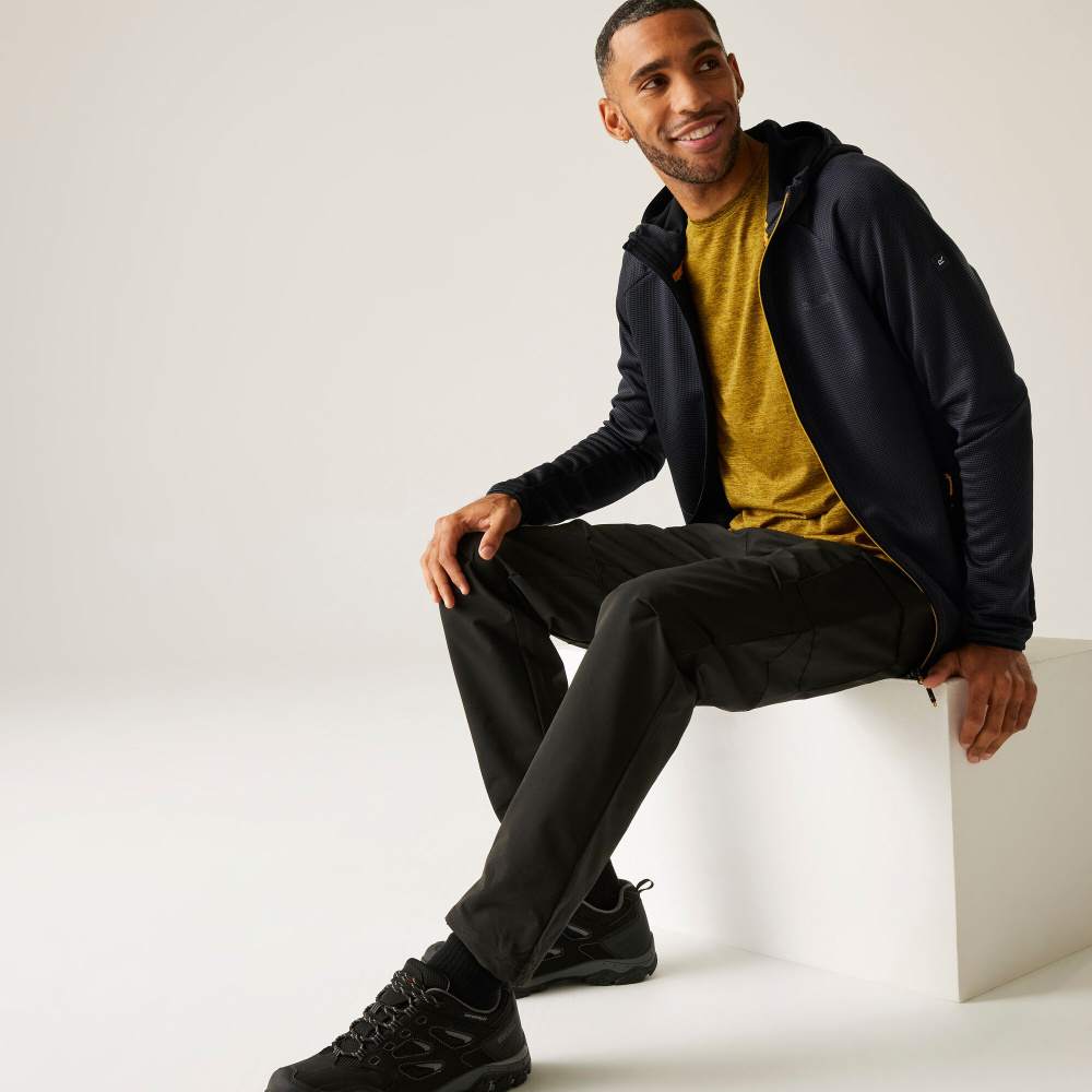 szczegóły REGATTA Everet szara męska funkcjonalna i elastyczna bluza outdoorowa nie tylko