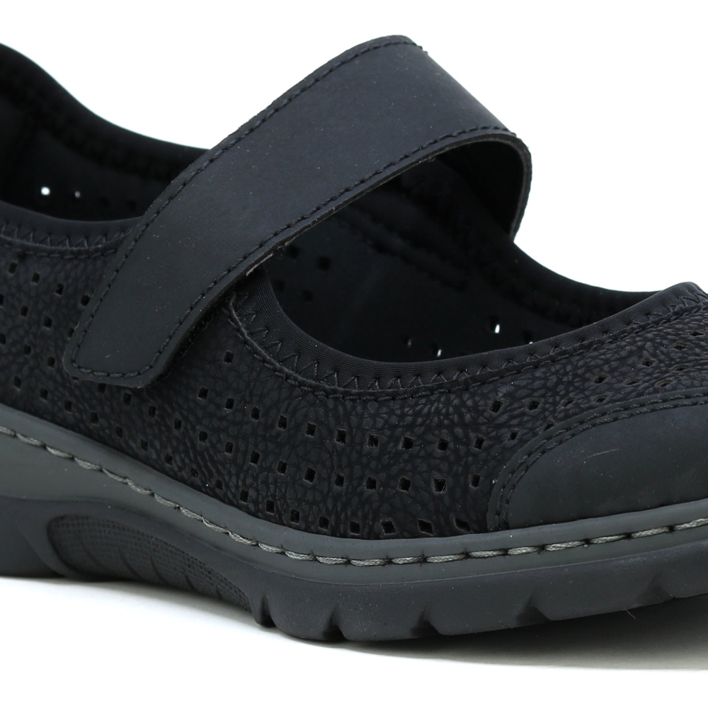 szczegóły RIEKER L32B5-00 dámská letní polobotka