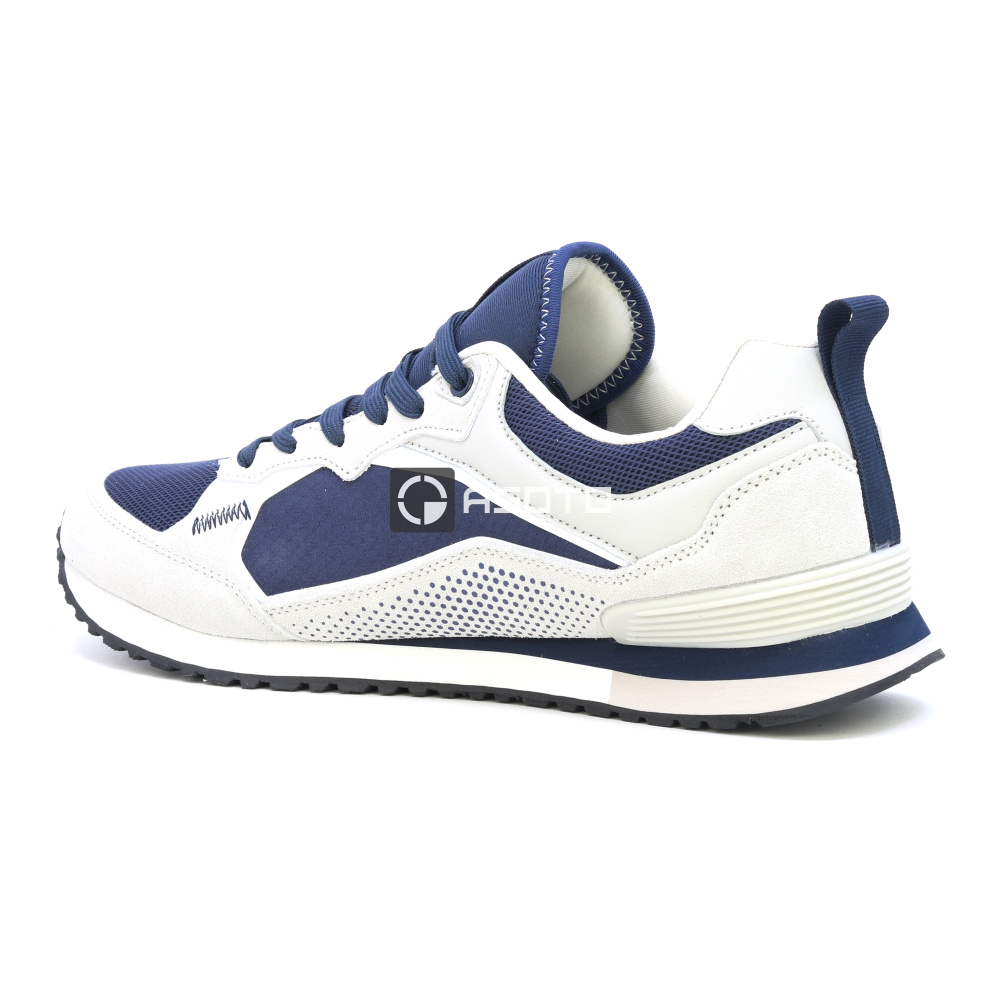 szczegóły SPARCO S-Road BM szare męskie wygodne sneakersy do miasta, nowoczesny wygląd