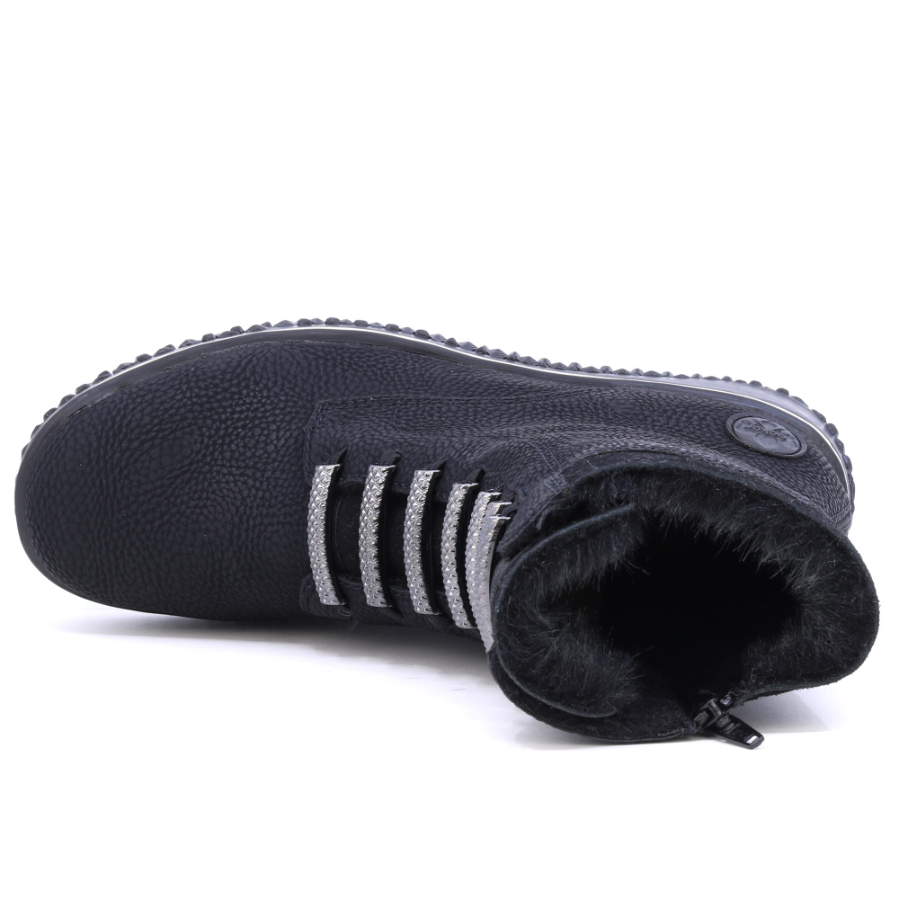 szczegóły Buty damskie RIEKER Z4272-00 Winter