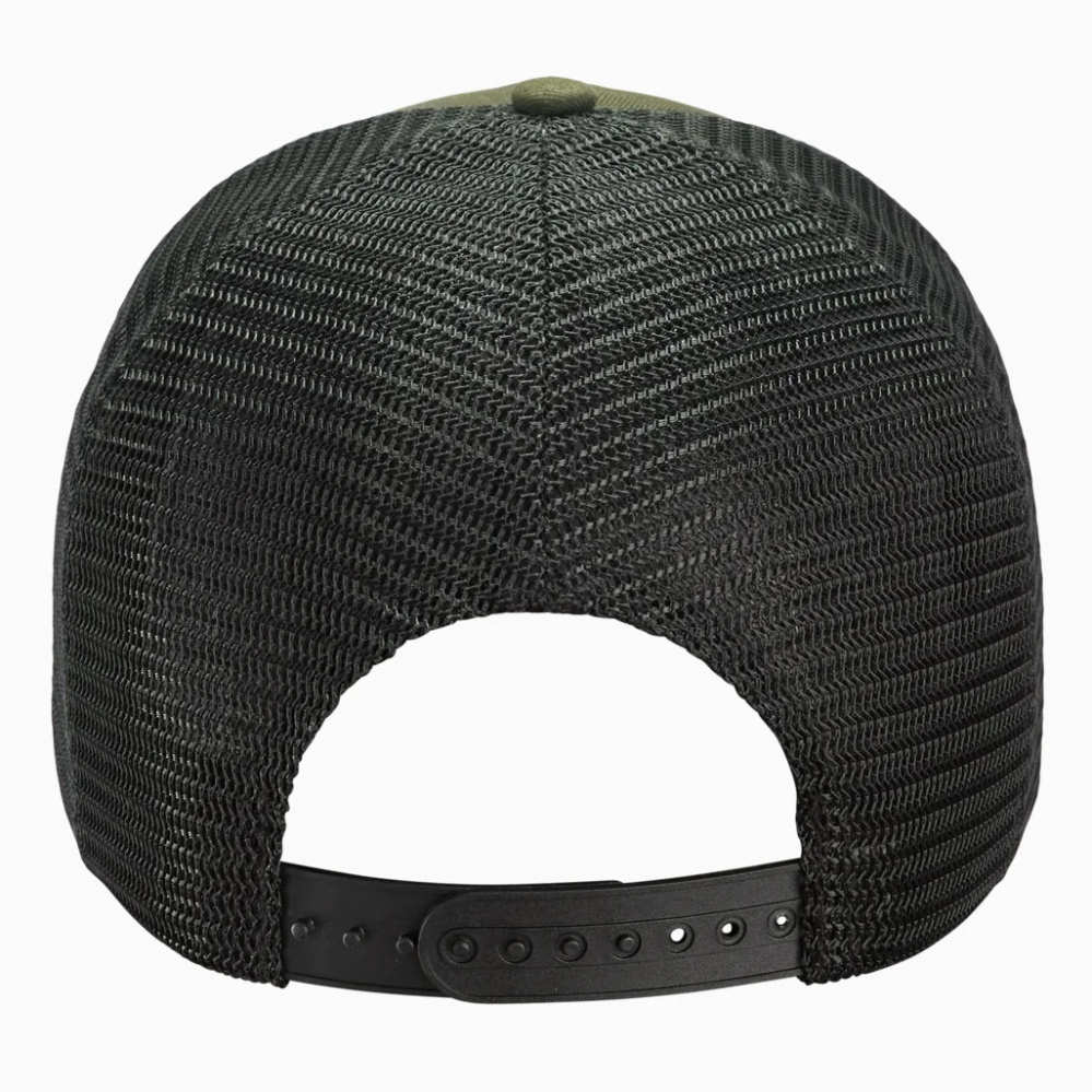 szczegóły SNICKERS Trucker Cap zielona męska czapka z daszkiem
