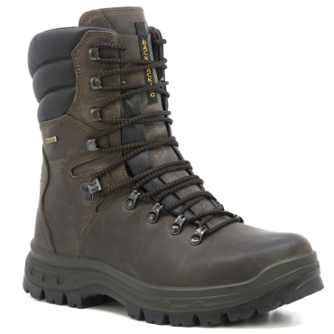 GRISPORT Dobermann brązowe męskie wysokie buty outdoorowe, membrana Spo-Tex