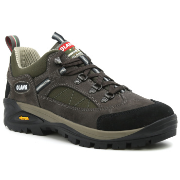 OLANG Pieve 810 brązowe męskie wygodne skórzane buty outdoorowe z membraną