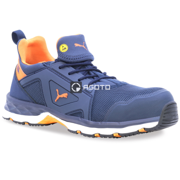 Buty robocze PUMA Chase S1P blue/orange low SALE