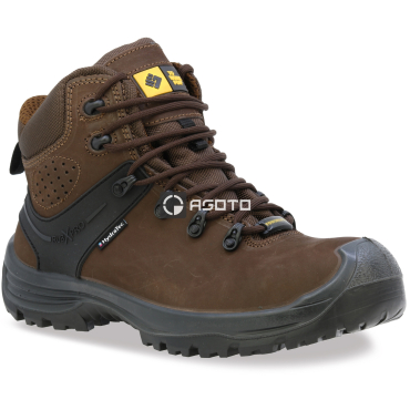 Buty robocze TOWORKFOR Hiker Brown S3 + membrana Hydratec