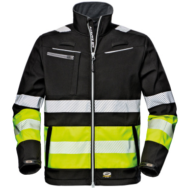 Kurtka męska SIR Contrast Softshell HV