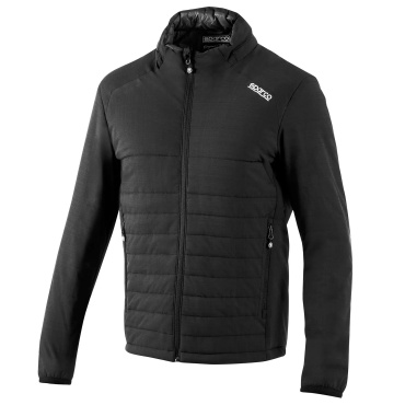 SPARCO Frame czarna męska kurtka pikowana