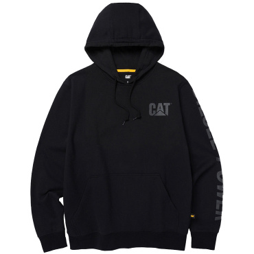 CATERPILLAR Power czarna męska bluza, wygodna do całorocznego noszenia