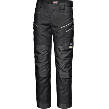 SIR Stretch 4-Way Canvas szare męskie profesjonalne spodnie robocze, wytrzymałe