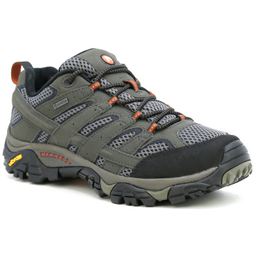 MERRELL Moab 3 GTX szare męskie skórzane buty outdoorowe z membraną Gore-Tex®