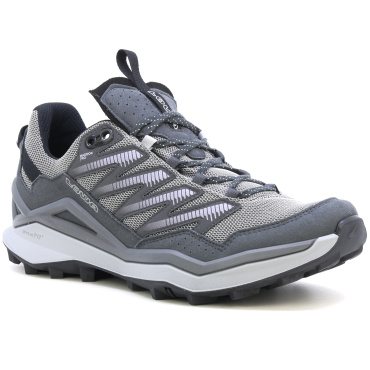 LOWA Maddox Pro LO szare męskie buty outdoorowe, lekkie i przewiewne na lato