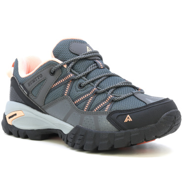 HUMTTO Klara szare damskie buty outdoorowe mesh, lekkie i przewiewne