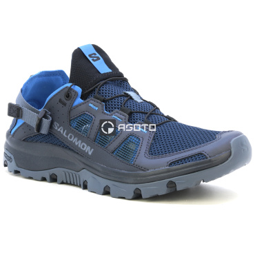 SALOMON Techamphibian 5 niebieskie męskie letnie buty outdoorowe, wygodne i prze