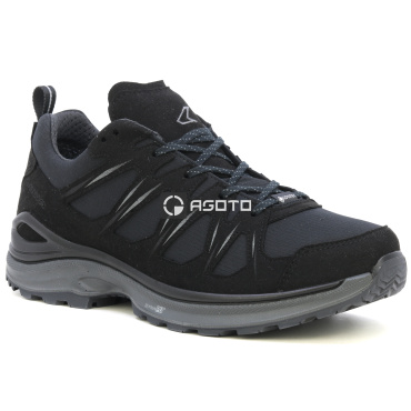 LOWA Innox Evo II GTX czarne męskie buty outdoorowe z membraną Gore-Tex