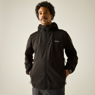 REGATTA Highton F/Z Midlayer niebieska męska bluza outdoorowa całoroczna