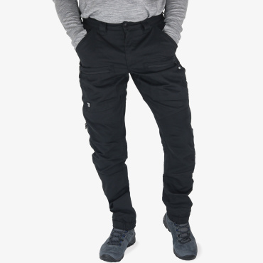 Spodnie outdoorowe męskie Asoto Northsky Black WR water-resistant