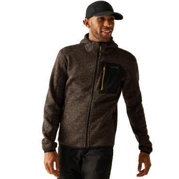 REGATTA Newhill brązowa męska bluza outdoorowa z kapturem, funkcjonalna i wygodn