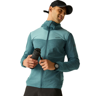 REGATTA Finchdale niebieska męska bluza outdoorowa funkcyjna
