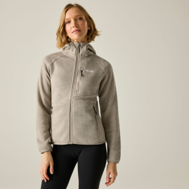 REGATTA Newhill Hood beżowa damska bluza outdoorowa, wygodna i ciepła