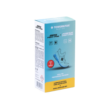 TOWORKFOR Dry & Fresh 2w1 środek do czyszczenia obuwia + dezodorant przeciw zapa