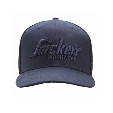 SNICKERS Trucker Cap niebieska męska czapka z daszkiem z przewiewnego materiału