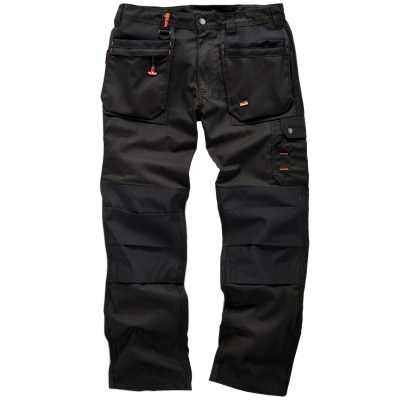 Spodnie robocze SCRUFFS Worker Plus black