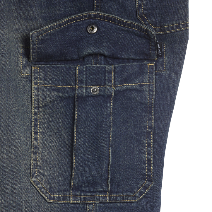 szczegóły Spodnie DIADORA Stone Cargo Jeans Stretch