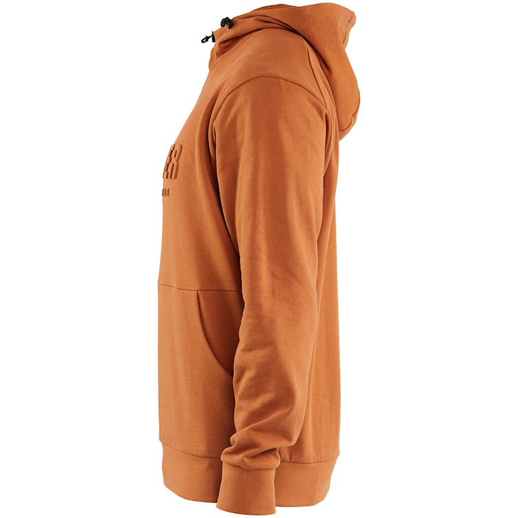 szczegóły BLAKLADER męska bluza z kapturem z logo 3D, rdzawa, 100% bawełna, wygodna i nowo