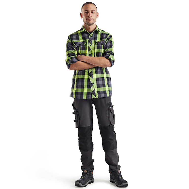 szczegóły Koszula flanelowa BLAKLADER Sweden