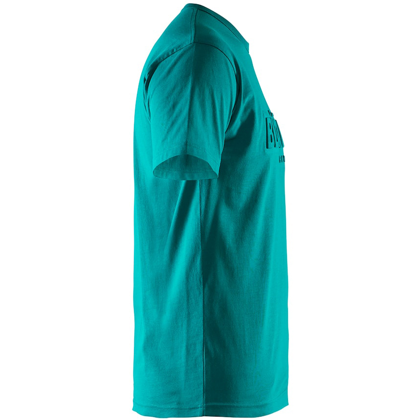 szczegóły T-shirt męski BLAKLADER 3D Logo 100% cotton