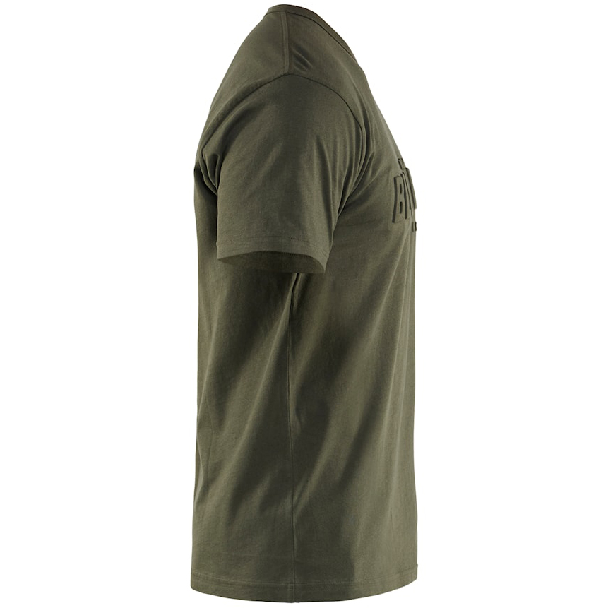 szczegóły T-shirt męski BLAKLADER 3D Logo 100% cotton