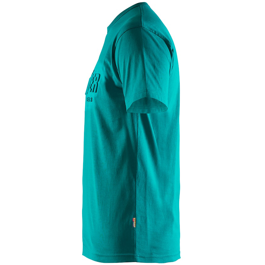 szczegóły T-shirt męski BLAKLADER 3D Logo 100% cotton